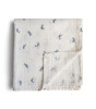 Mushie Organik Müslin Örtü // Whales