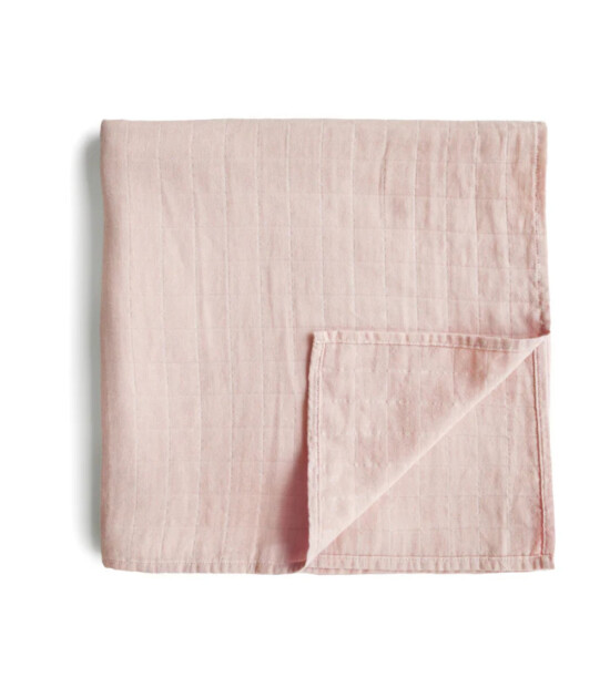 Mushie Organik M&uuml;slin &Ouml;rt&uuml; // Rose Vanilla