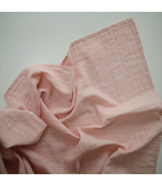 Mushie Organik M&uuml;slin &Ouml;rt&uuml; // Rose Vanilla