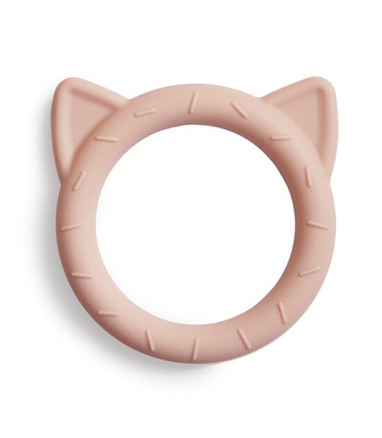 Mushie Diş Kaşıyıcı // Kedi (Blush)