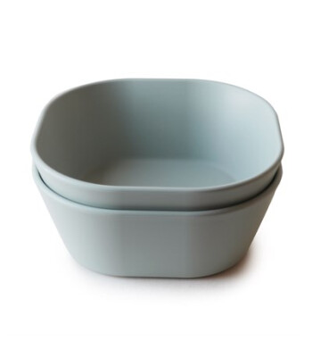 Mushie Kare Yemek Kasesi (2 Adet) // Sage