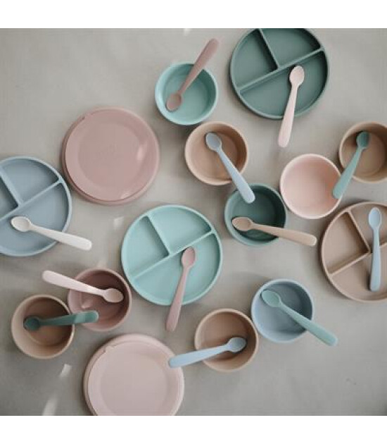 Mushie Silikon Bebek Kaşığı // Soft Lilac