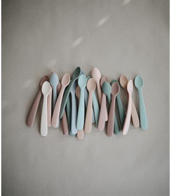 Mushie Silikon Bebek Kaşığı // Soft Lilac