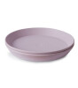 Mushie Yuvarlak Yemek Tabağı (2 Adet) // Soft Lilac