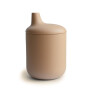 Mushie Pipetli Silikon Sippy Cup // Natural