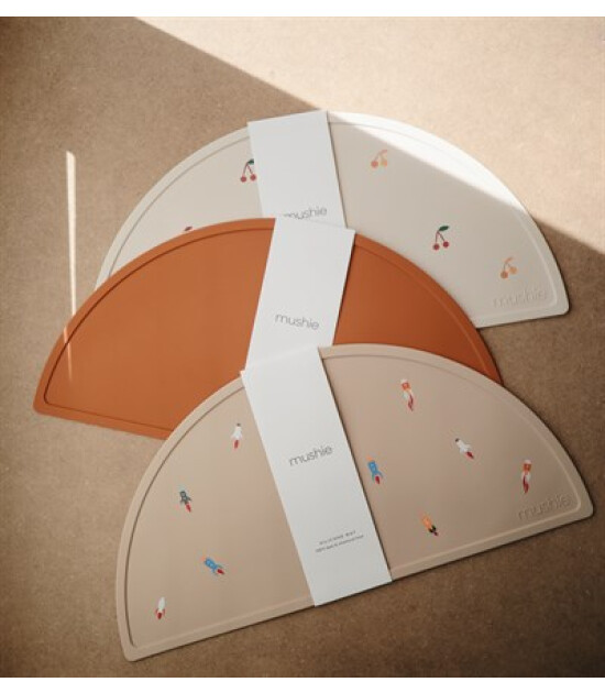 Mushie Silikon Mat // Dinasours