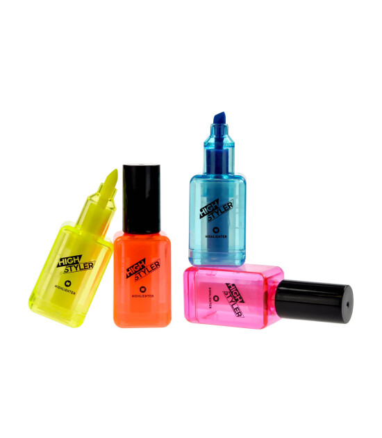 Mustard Fosforlu Kalem Set // Neon