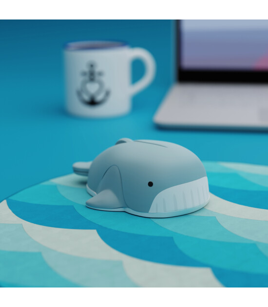Mustard Kablosuz Mouse // Whale