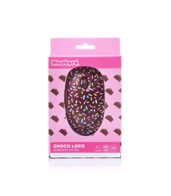 Mustard Kablosuz Mouse // Chocolate