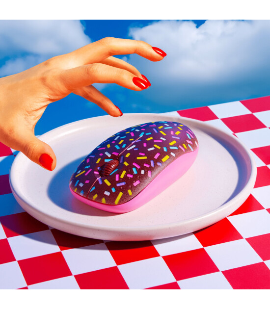 Mustard Kablosuz Mouse // Chocolate