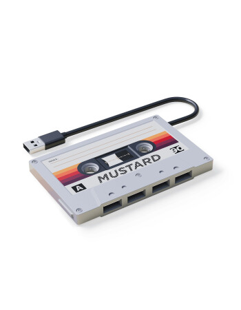 Mustard 4 USB &Ccedil;oğaltıcı // Retro