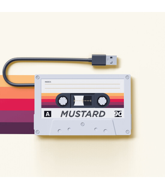 Mustard 4 USB &Ccedil;oğaltıcı // Retro