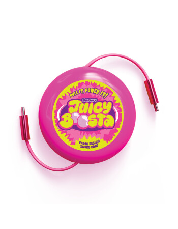 Mustard Juicy Boosta Hızlı Şarj Kablosu // Pembe