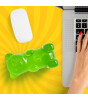 Mustard Gummy Bear Mouse Bilek Desteği - Yeşil