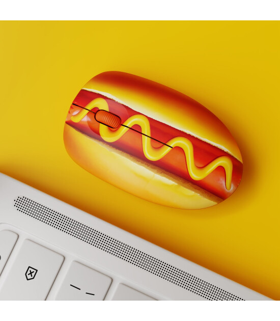 Mustard Kablosuz Mouse // Hot Dog
