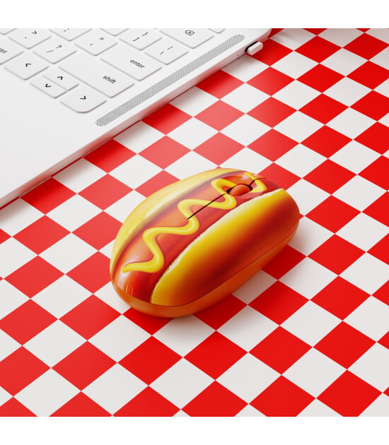 Mustard Kablosuz Mouse // Hot Dog
