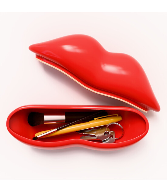 Mustard Masaüstü Seramik Organizer // Hot Lips