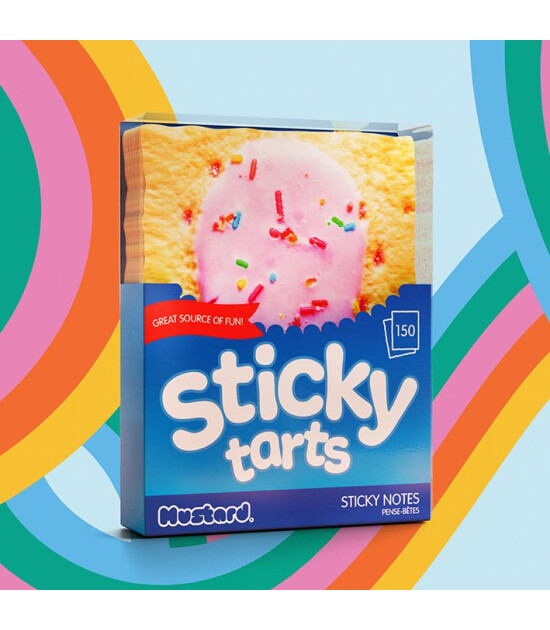 Mustard Pop Tarts Sticky Not Kağıdı