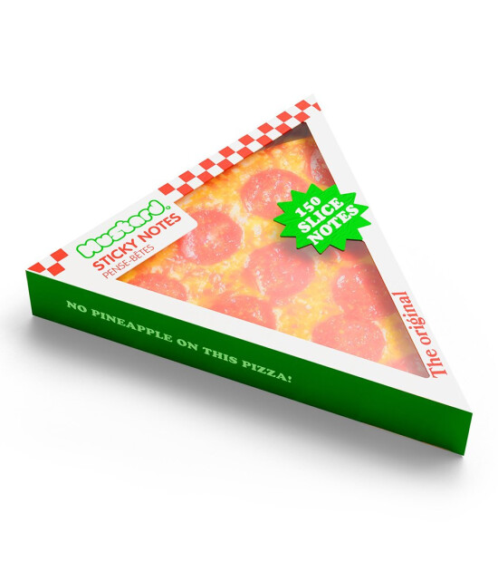 Mustard Pizza Sticky Not Kağıdı