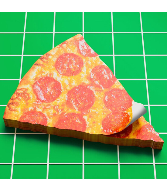 Mustard Pizza Sticky Not Kağıdı
