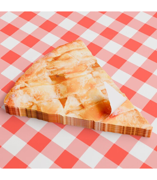 Mustard Elmalı Turta Sticky Not Kağıdı