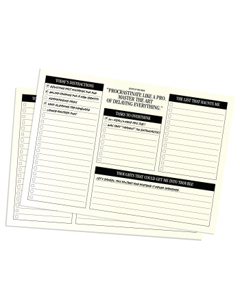 Mustard Aşırı D&uuml;ş&uuml;nenin Planlayıcı Masa Defteri