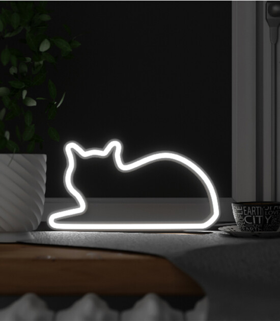 Mustard Led Işık // Cat