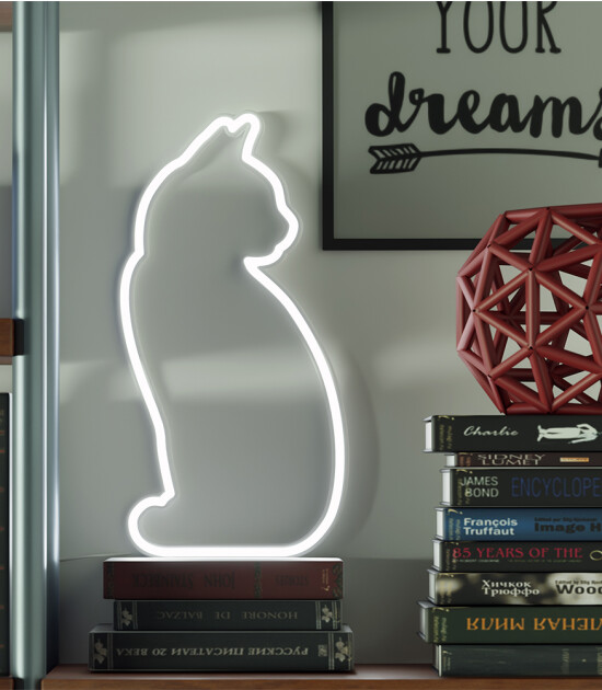Mustard Led Işık // Cat