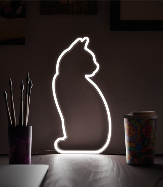 Mustard Led Işık // Cat