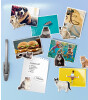 Mustard Magnet Set // Cat