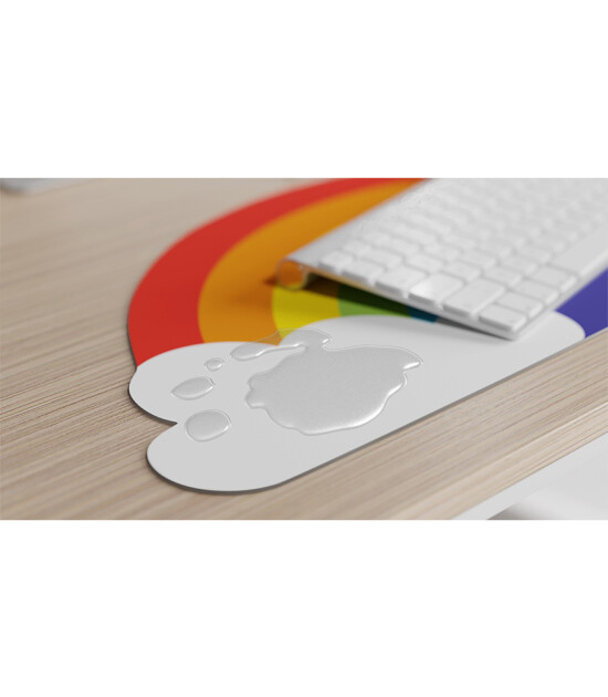 Mustard Rainbow Mousepad