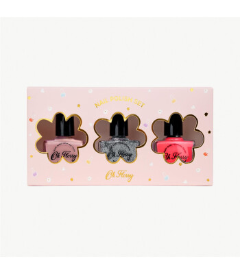 Oh Flossy Çocuk Doğal Oje Seti // Disco