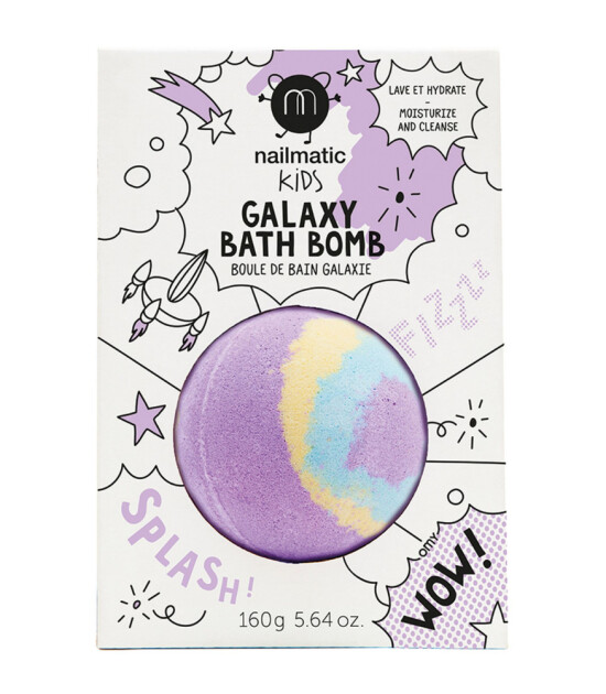 Nailmatic Kids Bath Bomb // Pulsar