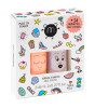 Nailmatic Kids Su Bazlı Tırnak Cila + Sticker Set // CRAC (Flamingo-Polly)