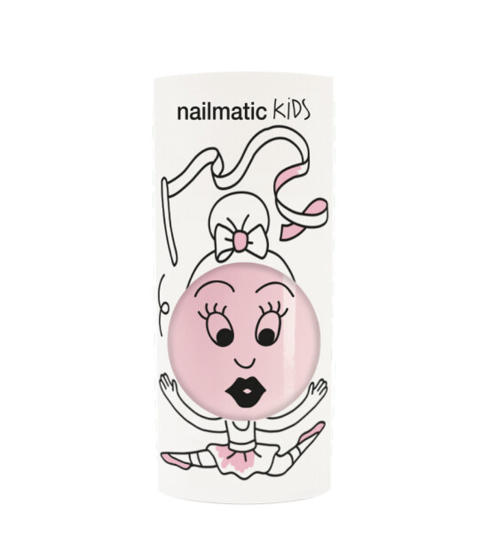 Nailmatic Kids Su Bazlı Çocuk Tırnak Cilası // Bella (Bebek Pembesi)