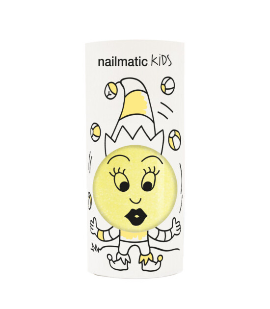 Nailmatic Kids Su Bazlı Çocuk Tırnak Cilası // Lulu (Sedefli Sarı)