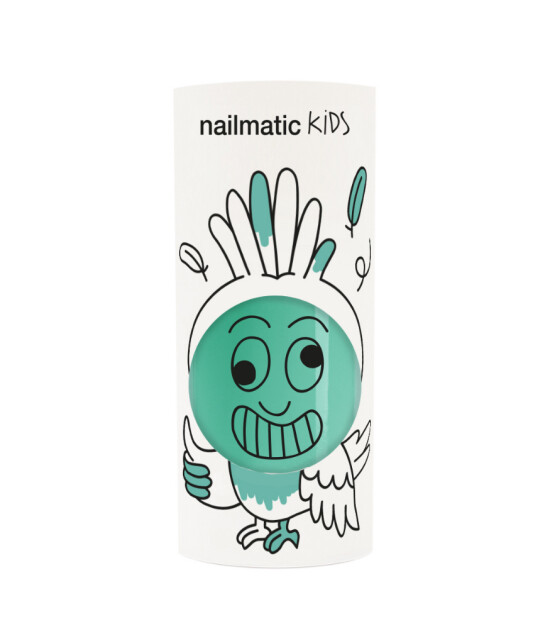 Nailmatic Kids Su Bazlı Çocuk Tırnak Cilası // Rio (Yeşil)