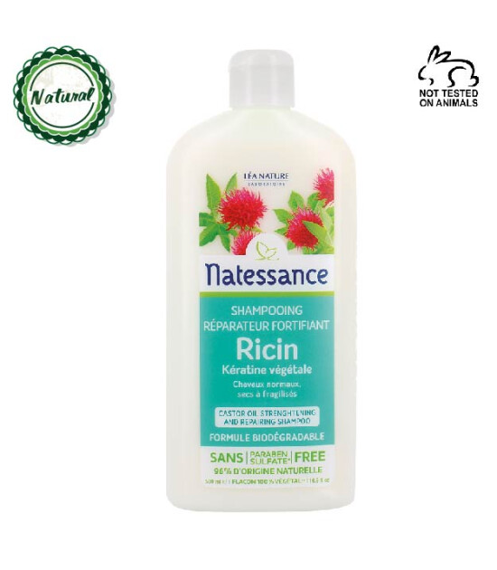 NATESSANCE Hint Yağı Onarıcı ve Güçlendirici Şampuan 250 ml