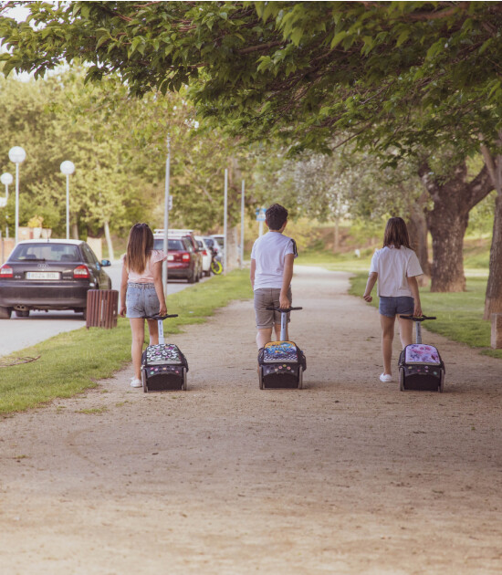 Nikidom Roller Up Çek Çek Sırt Okul Çantası - XL // Bloom