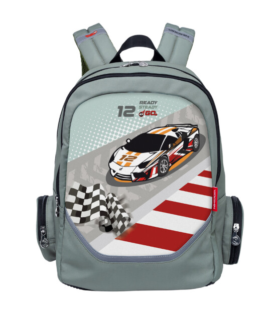 Nikidom Roller Go Okul Sırt Çantası // Race Car
