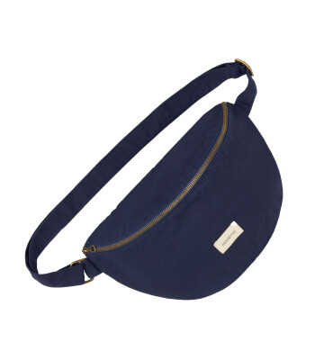 Nobodinoz Paris- Tokyo Bel Çantası Büyük Boy // Cobalt