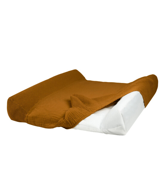 Nobodinoz Wabi Sabi Alt Değiştirme Minder Kılıfı, Golden Brown