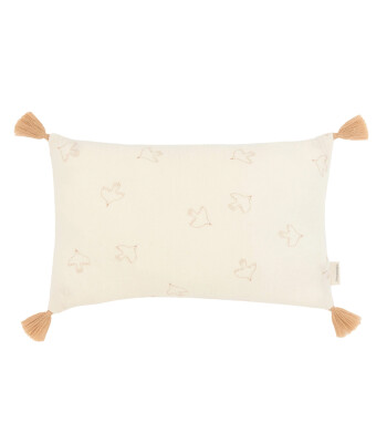 Nobodinoz Wabi Sabi Yastık (Püsküllü) // Brown Hoshi Birds