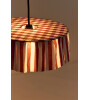 Nobodinoz Vibes Aydınlatma Şapkası, 40cm çap, Maroon Stripes