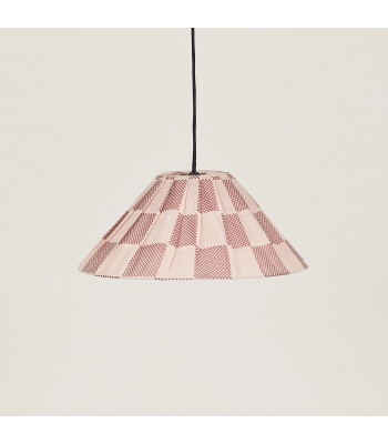 Nobodinoz Ava Aydınlatma Şapkası (50 cm) // Burnt Red Checks