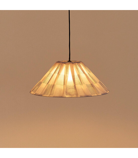 Nobodinoz Nobodioz Ava Aydınlatma Şapkası, 50cm &ccedil;ap, Blue Ink Checks