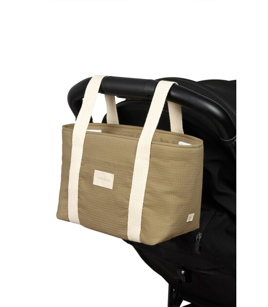 Nobodinoz Opera Su Geçirmez Bebek Arabası Düzenleyici Çanta // Olive Green