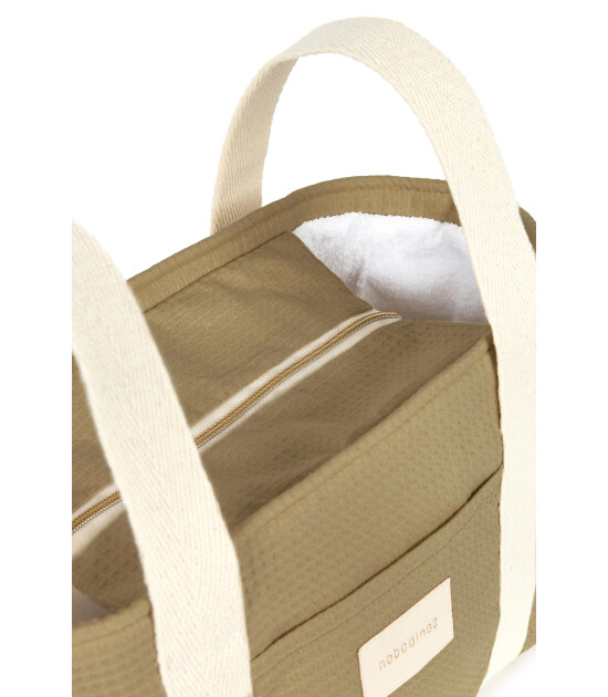 Nobodinoz Opera Su Geçirmez Bebek Arabası Düzenleyici Çanta // Olive Green