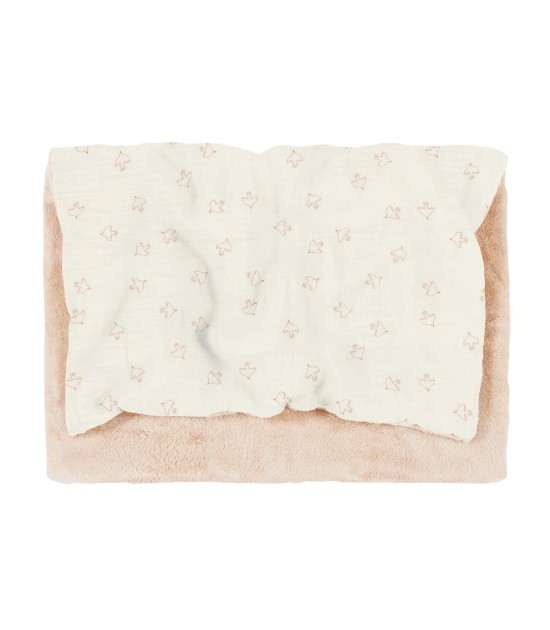 Nobodinoz Wabi Sabi Bebek Battaniye // Brown Hoshi Birds