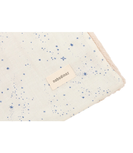 Nobodinoz Wabi Sabi Bebek Battaniye // Blue Milky Way